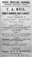 There was still a nursery in Rouge Bouillon in 1890, at the bottom of Queen's Road