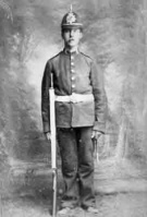 A Victorian Militiaman photographed by Charles P Gee