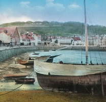 A Victorian coloured lantern slide