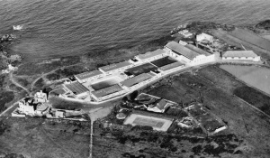Aerial view in the 1980s