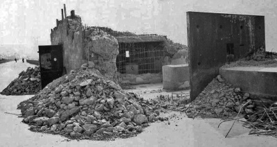 Demolition of the First Tower bunker