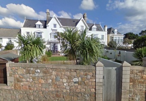 Roadside view of Bel Royal Villas and Bel Royal Lodge