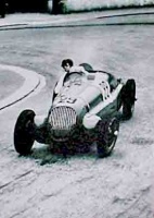 George Pozzoli rounds Bel Royal Corner