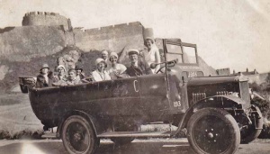 Charabanc driven by Walter Le Quesne