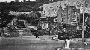 Work starts at the eastern end in 1968