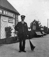 The station master at Don Bridge