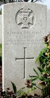 Thomas Leopold Davis, Lijssenthoek Military Cemetery