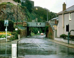 The entrance to Snow Hill Car Park in 1973