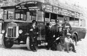 Jersey Airways 'ticket office' and staff ...