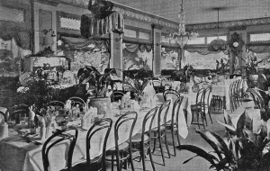 Pension Marina's dining room