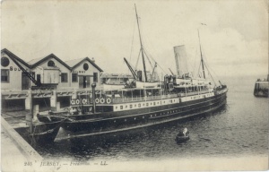 LL postcard of Frederica