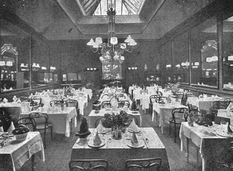 An early dining room