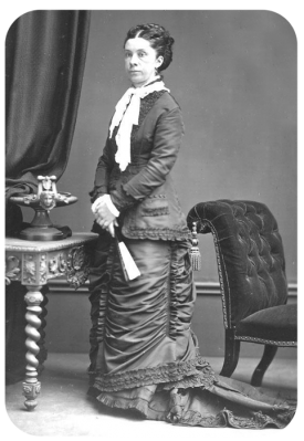 Lydia Fixott, photographed around 1880 by Ernest Baudoux