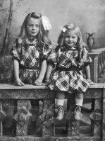 Doris Tostevin Le Cornu (1905-1992) and Ruby Charlotte Le Cornu (1908-1988)