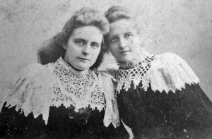 Sisters photographed by Tynan Brothers