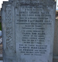 Allen - St Ouen parish cemetery