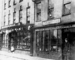 J A Samson, plumber, bellhanger and gas fitter at 14 and 16 Halkett Street in 1893