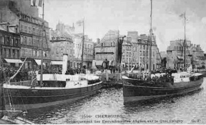 Both Couriers at Cherbourg