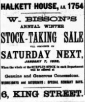 1899 Evening Post advert