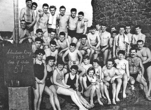 Christmas swim 1955