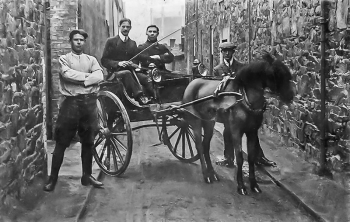 A photograph taken in St James Place