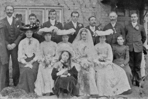 John George Pallot and Elizabeth Ogier's wedding