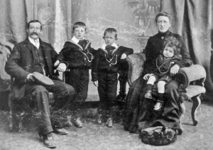 A Price portrait of a Victorian family