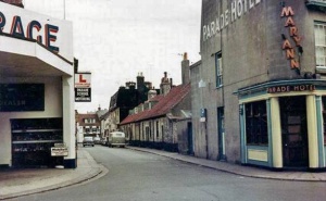 The junction with the Parade