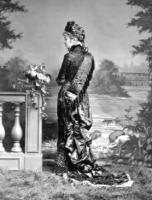 Photographed by Ernest Baudoux, this is James Cardwell's wife