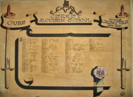 Jersey Modern School roll of honour