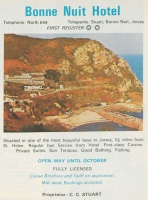 Bonne Nuit Hotel 1972 advert