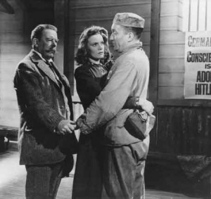 With Nova Pilbeam and Wilfrid Lawson in Pastor Hall