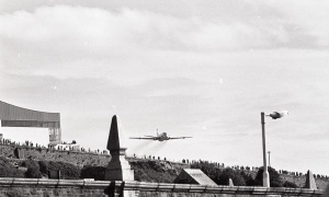 Nimrod over Fort Regent