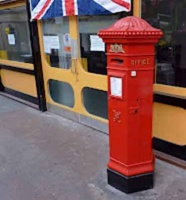 The Central Market postbox, Jersey's earliest surviving box
