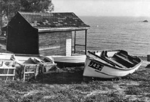 This summer hut was on the edge of the common for many years