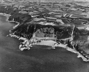 1951 aerial photograph by Aerofilms