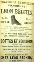 19th century advertisement