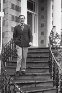 Headmaster John Carnegie in 1978