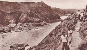 Walking along the north coast