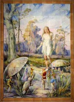Girl and Fairies