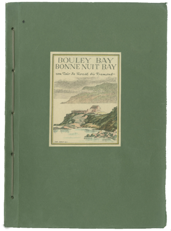 The cover of the album covering the stretch of the north coast from Bouley Bay to Bonne Nuit Bay