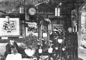 Samares Station at Christmas