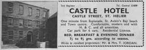 Castle Hotel 1964 advert