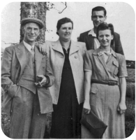 Edward Herbert Gallie, Gladys Edna, nee King, James Ivor Gallie and Ann Liddel