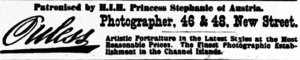 1899 Evening Post advert