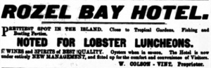 1899 Evening Post advert