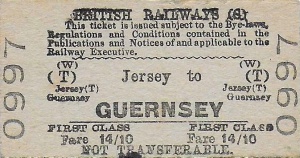 British Rail tickets