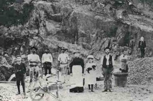 The Rive family quarry provided stone for the construction of Victoria Avenue