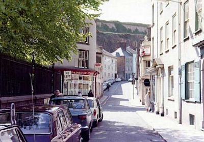 Looking towards the Mulcaster Street junction and Pier Road in the 1960s
