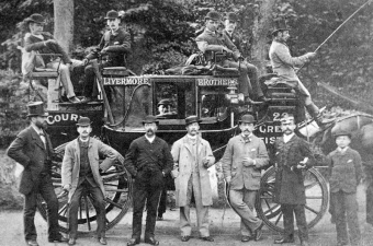 Livermore coach in the 1890s